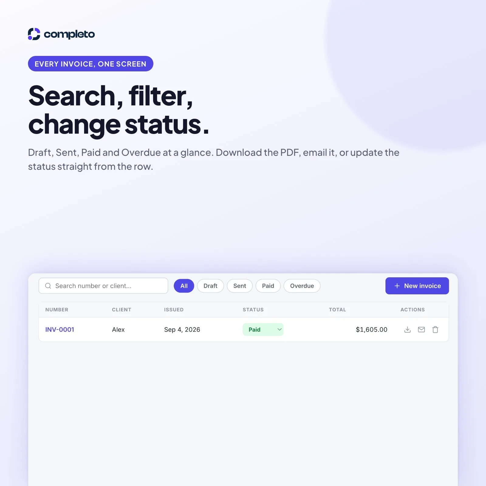 Invoice Studio — Google Sheets Invoicing App — screenshot 4